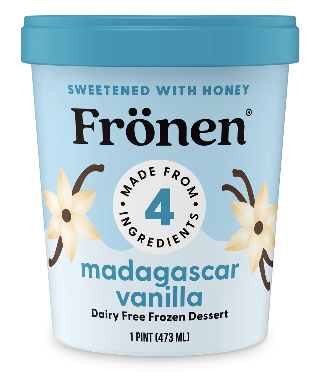 Fronen Madagascar Vanilla Dairy Free Frozen Dessert - 1 Pint