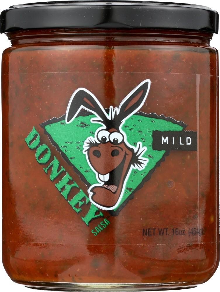 Donkey Salsa Mild - 16 oz
