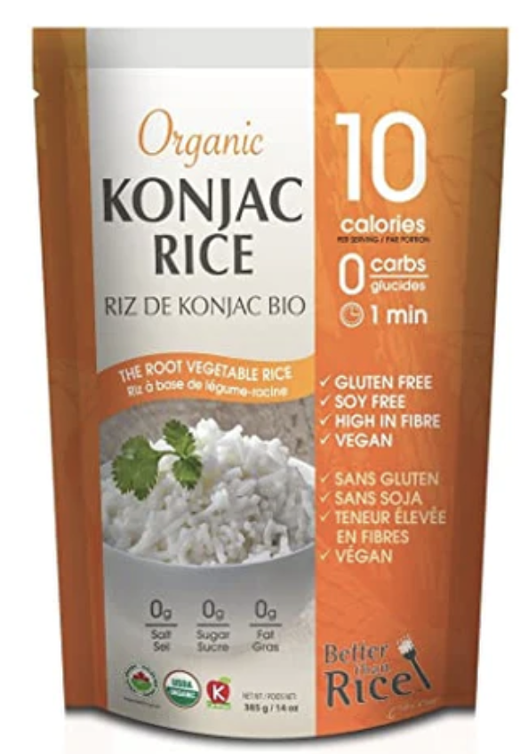 Better Than Rice, Organic Konnyaku Flour and Oat Fiber - 14 Oz