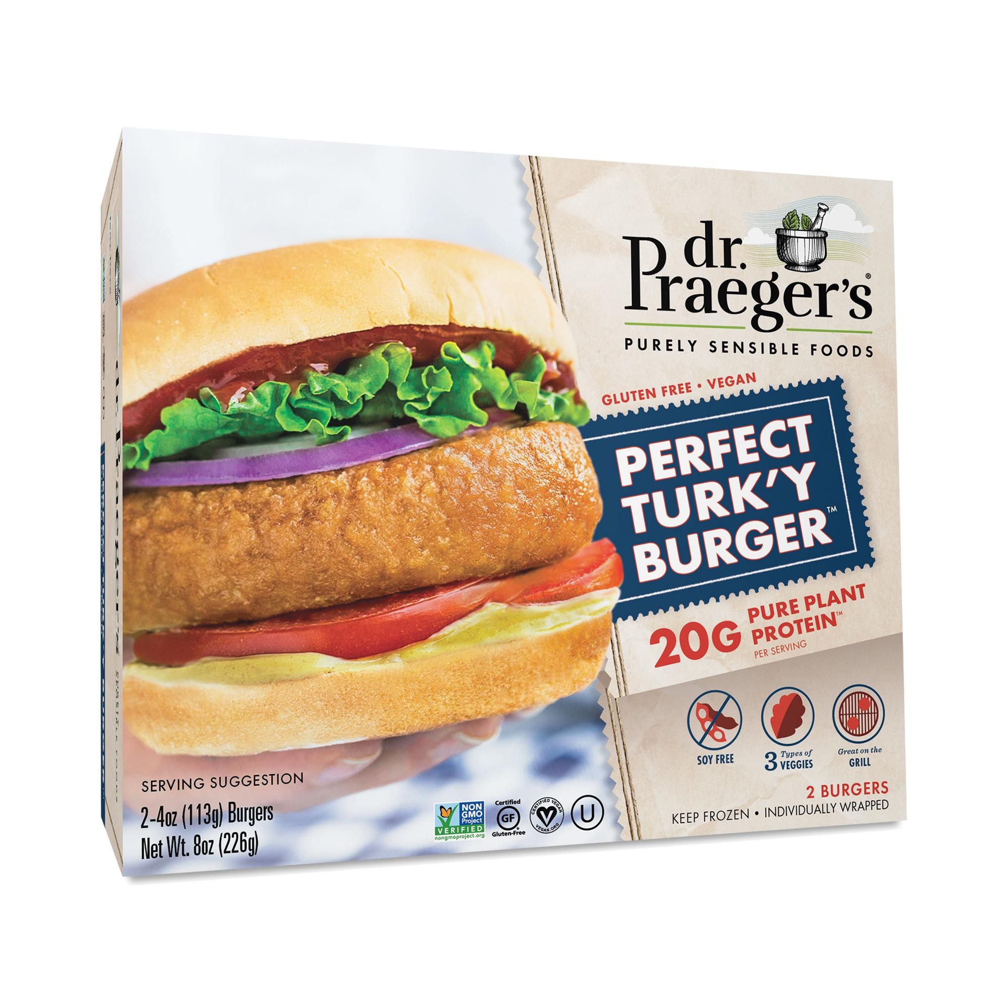 Dr.Praeger's Perfect Turkey Burger - 8 oz