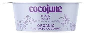 Cocojune Organic Probiotic Coconut Milk Yogurt, Mixed Berry - 4 Oz