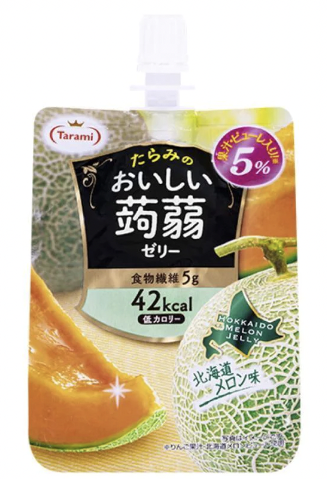 Tarami Hokkaido Melon Soft Jelly Drink - 5.2 Oz