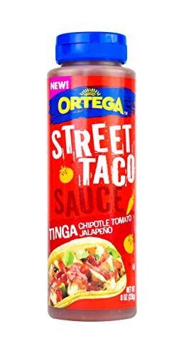 Ortega Street Taco Sauce Tinga Chipotle Tomatillo Jalapeño - 8 oz