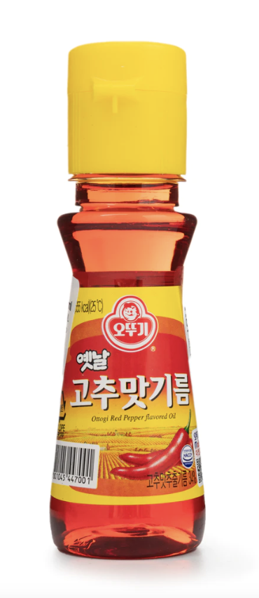 Ottogi Red Pepper Flavored Oil - 2.7 fl oz