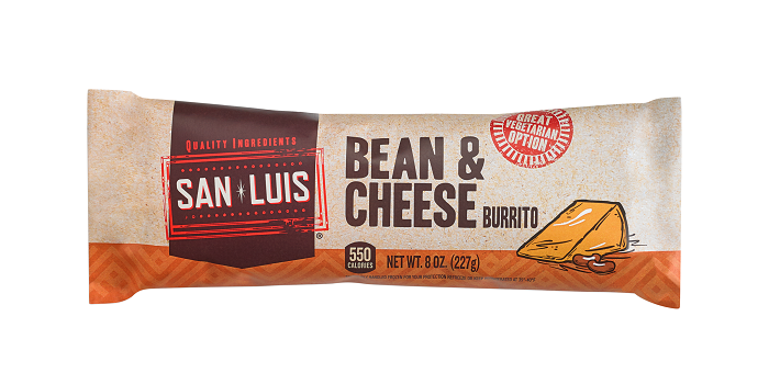 San Luis Bean & Cheese Burrito, Vegetarian - 8 oz