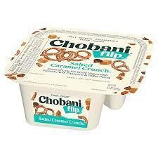 Chobani Flip All Natural Salted Caramel Crunch Greek Yogurt - 4.5 Oz