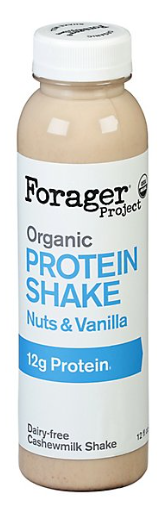 Forager Organic Probiotic Cashewmilk Yogurt Smoothie, Nuts & Vanilla - 12 Fl Oz