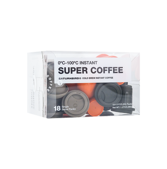 Saturnbird Super Instant Cold Brew Coffee 18ct - 1.27 Oz