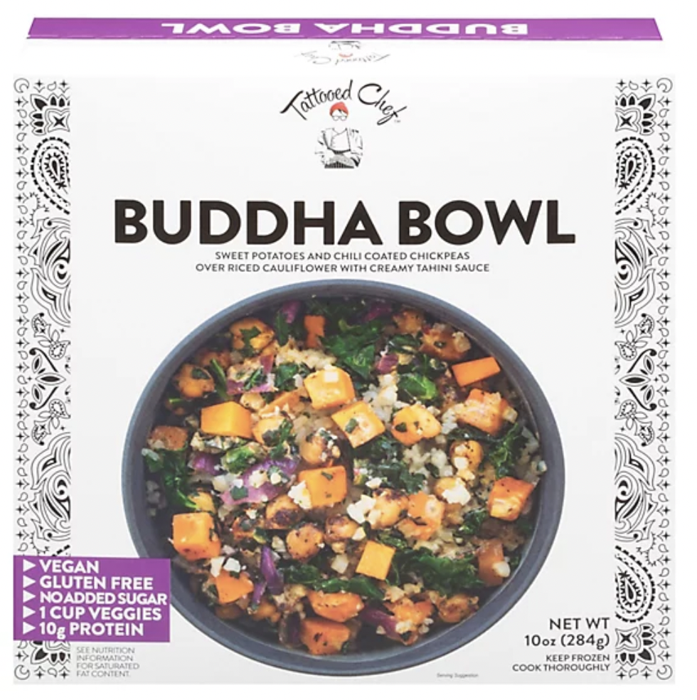 Tattooed Chef Buddha Bowl Vegan Gluten Free - 10 oz