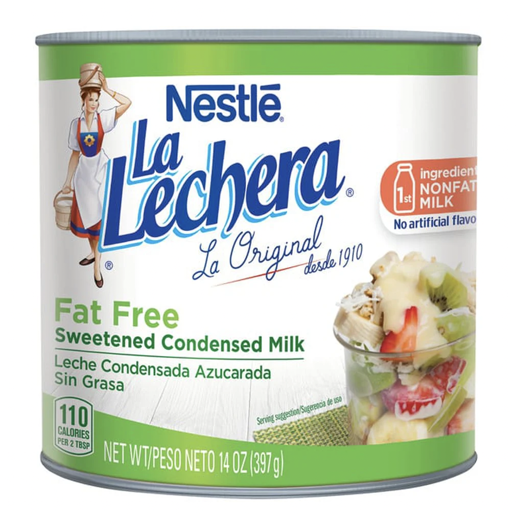 Nestle La Lechera Fat Free Sweetened Condensed Milk - 14 oz