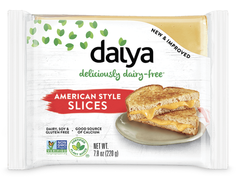 Daiya Plant-Based Dairy-Free American Style Slices - 7.8 Oz