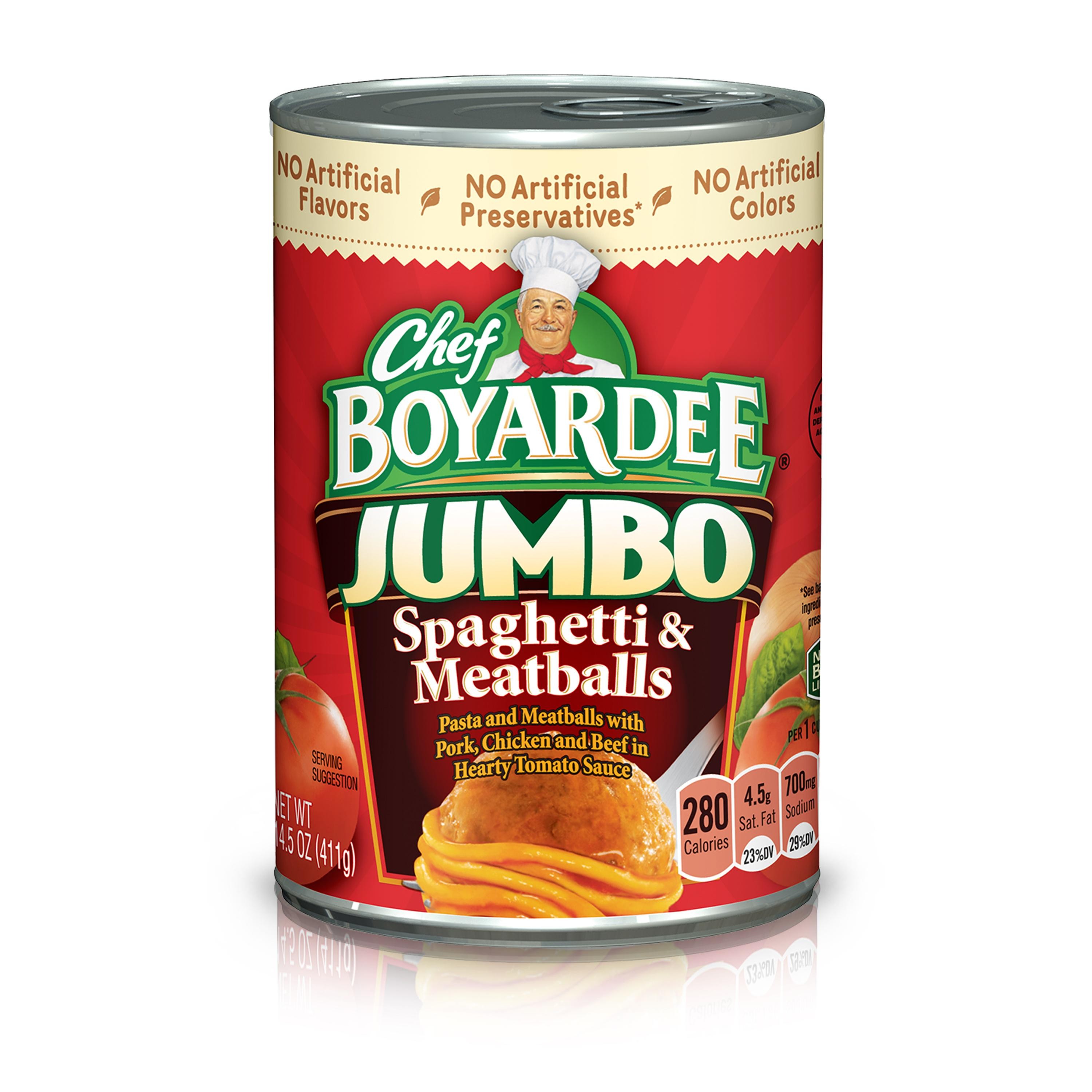 Chef Boyardee Jumbo Spaghetti and Meatballs -14.5 Oz