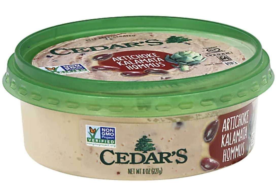 Cedar's Artichoke Kalamata Hummus - 10 Oz