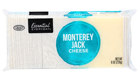 Essential Everyday Monterey Jack Cheese - 8OZ