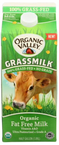Organic Valley Grassmilk Organic Fat Free Milk - 64 fl oz