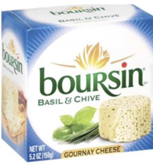 Boursin Basil & Chive Gournay Cheese - 5.2 oz