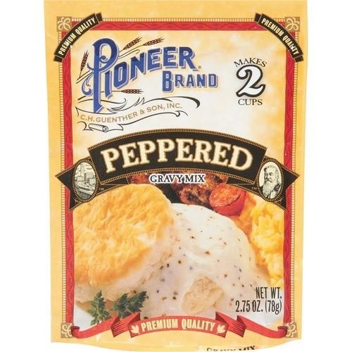 Pioneer Peppered Gravy Mix - 2.75 Oz