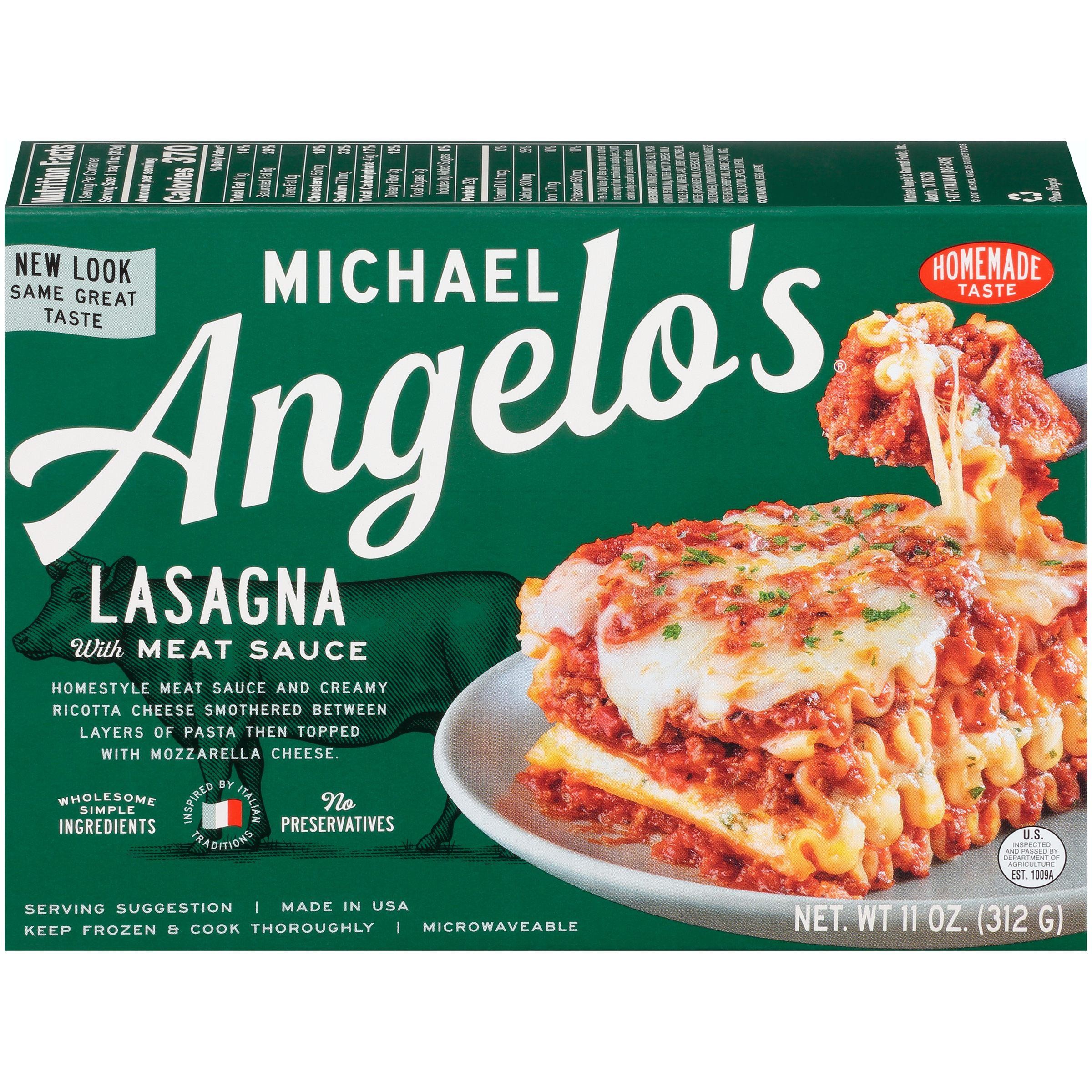 Michael Angelo's Lasagna with Meat Sauce - 11 Oz