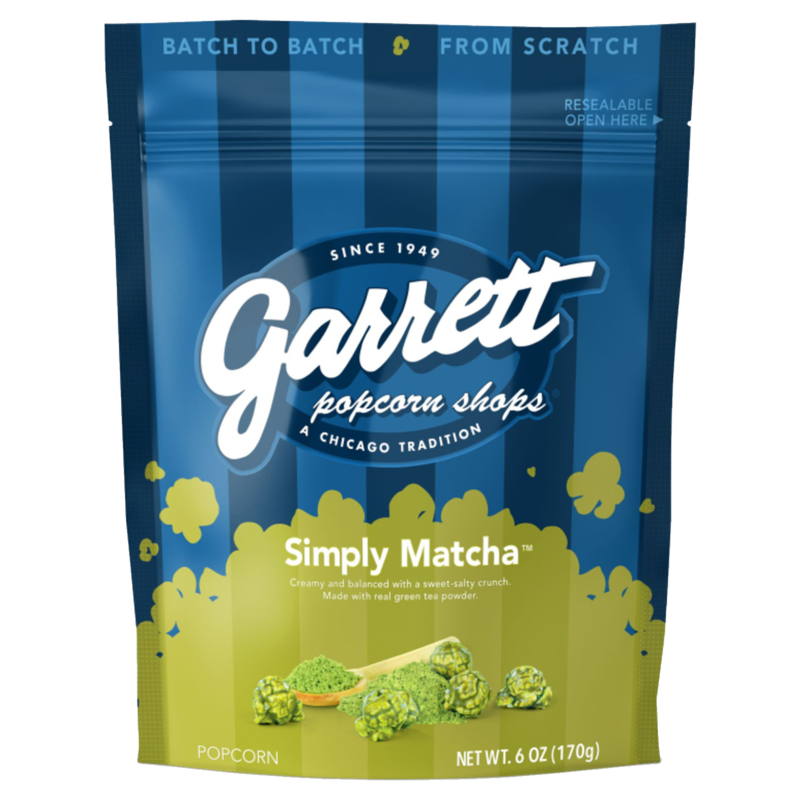 Garrett Popcorn Shops Simple Matcha Popcorn - 5.5 Oz