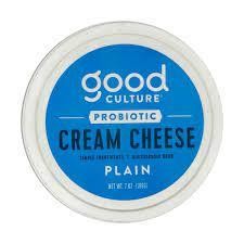 Good Culture Cream Cheese Plain Probiotic - 7 oz