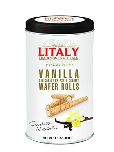Litaly Vanilla Wafer Rolls - 14.1 Oz