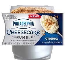 Philadelphia Cheesecake Crumble Original - 6.6 Oz
