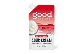Good Culture Sour Cream Pouch Probiotic - 12 oz