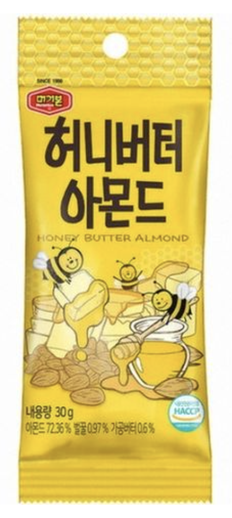 Murgerbon Honey Butter Almond - 30 G