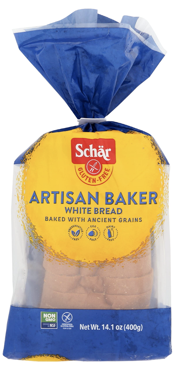 Schar Gluten Free Artisan Baker White Bread - 14.1 Oz