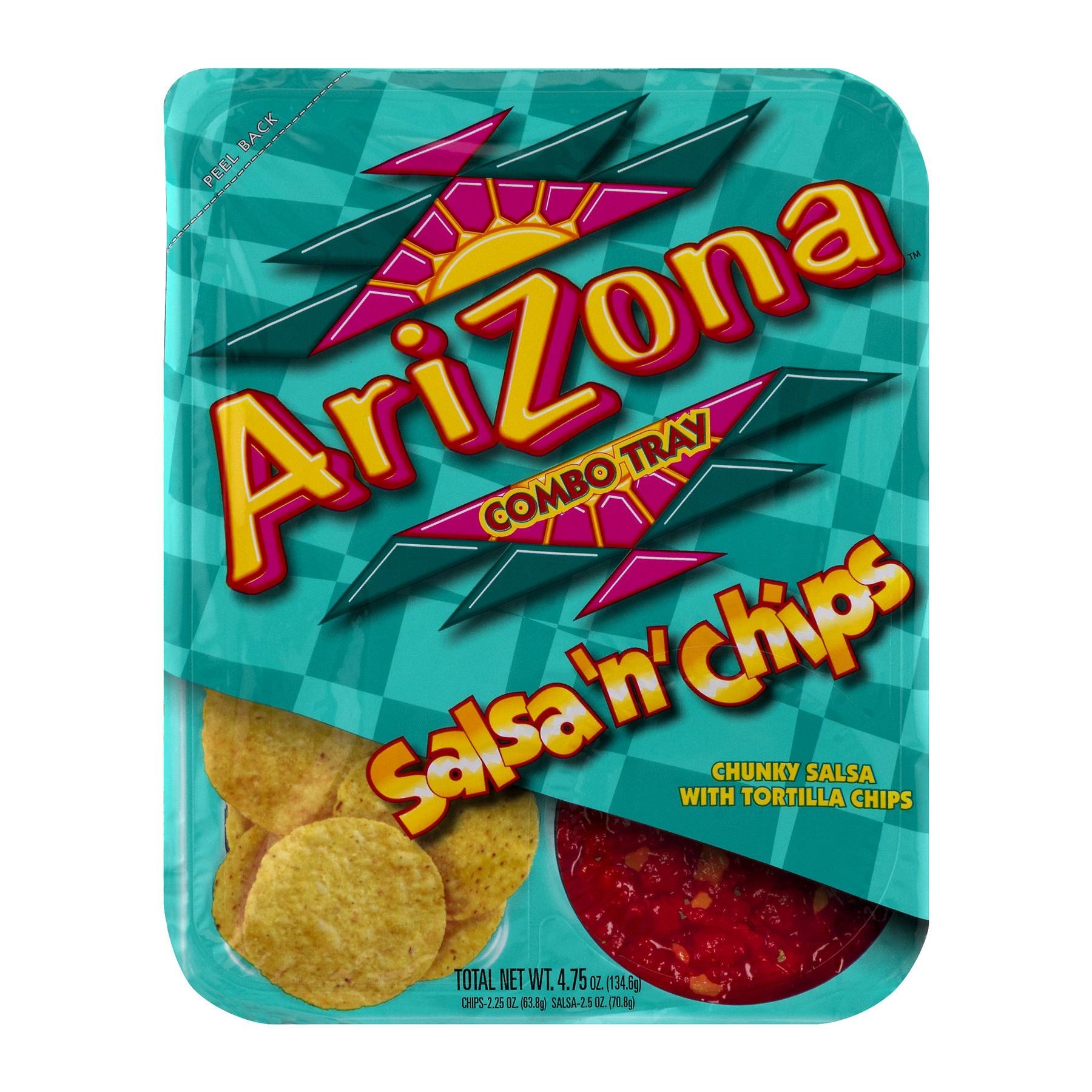 Arizona Combo Tray Salsa N Chips 4.75 Oz.