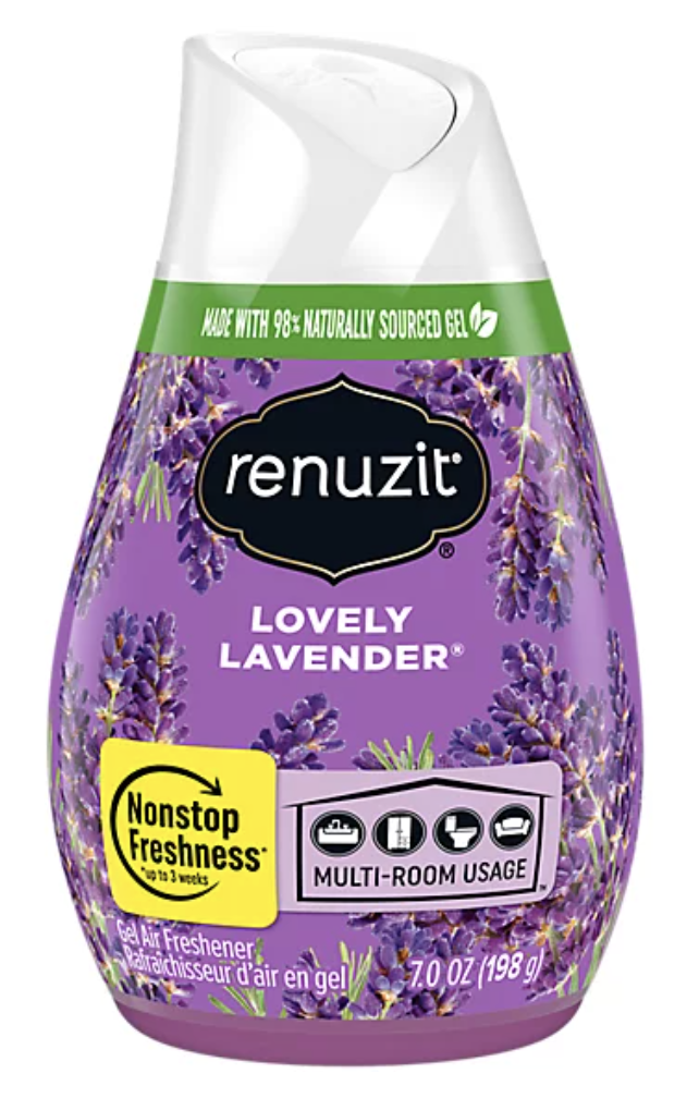 Renuzit Adjustable Gel Air Freshener Lovely Lavender - 7oz