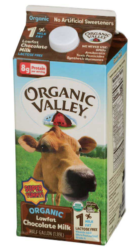 Organic Valley Lactose Free 1% Lowfat Chocolate Milk - 64 fl oz