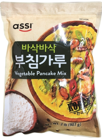Assi Vegetable Pancake Mix Flour - 32 Oz