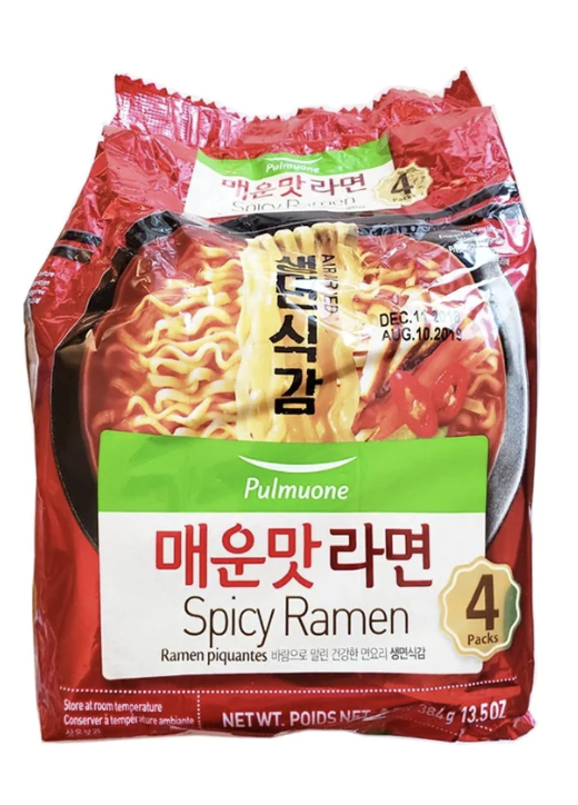 Pulmuone Spicy Ramen - 13.5 oz