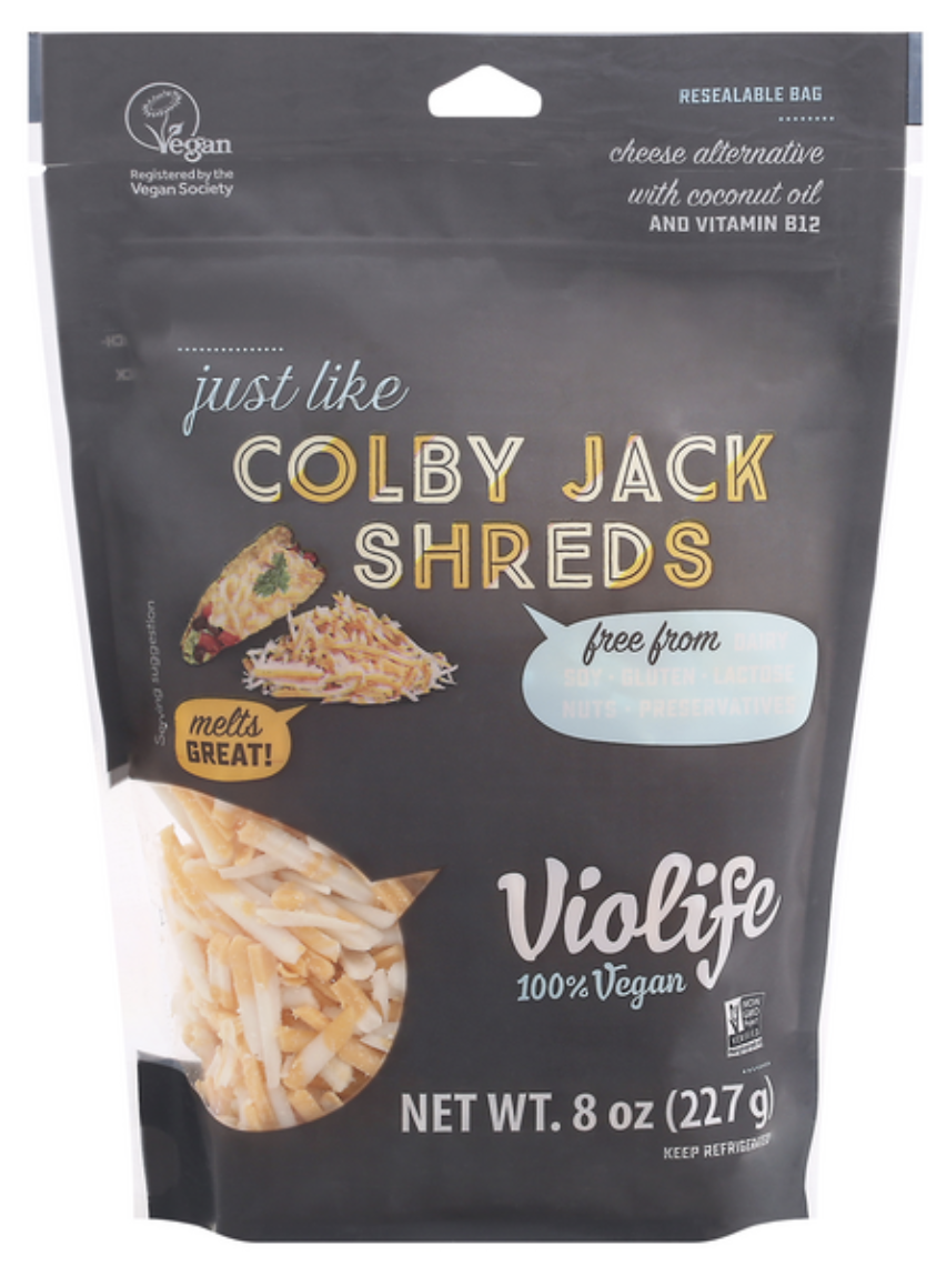 Violife Vegan Cheese Colby Jack Shreds - 8 Oz