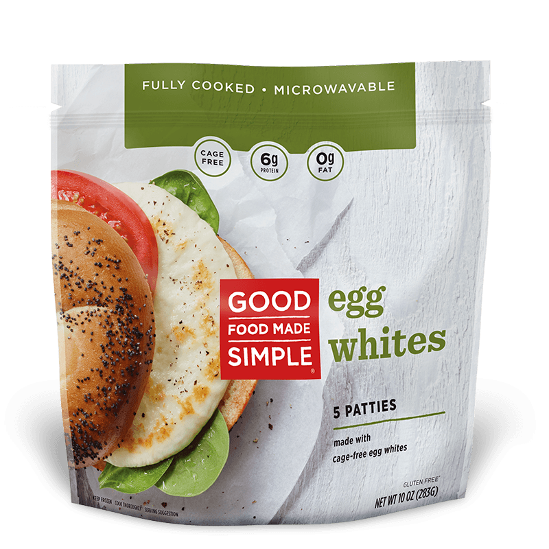 Good Food Made Simple Egg White Patties Cage Free - 10 oz