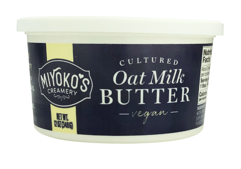 Miyoko's Vegan Oat Milk Butter Lactose Free - 12 Oz