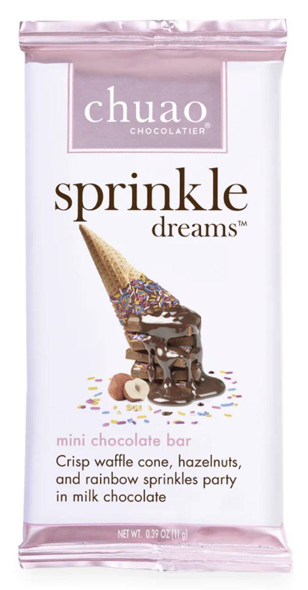 Chuao Mini Chocolate Bar Sprinkle Dreams - .39 oz