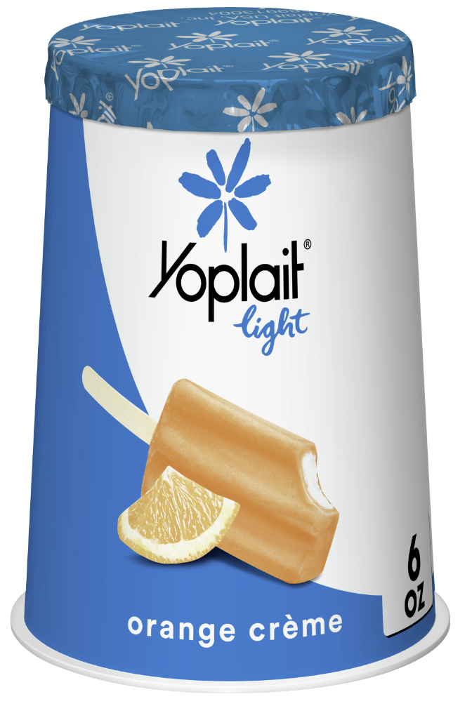 Yoplait Light Yogurt, Orange Creme - 6 Oz