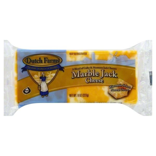 Dutch Farms Marble Jack Cheese Block - 8 oz