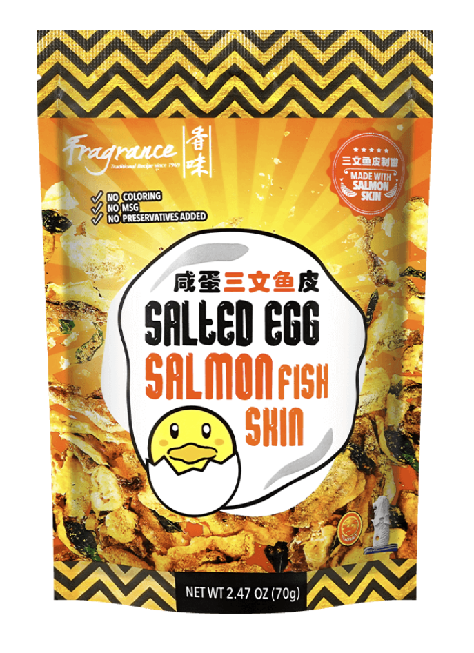 Fragrance Salted Egg Salmon Skin - 2.47 Oz