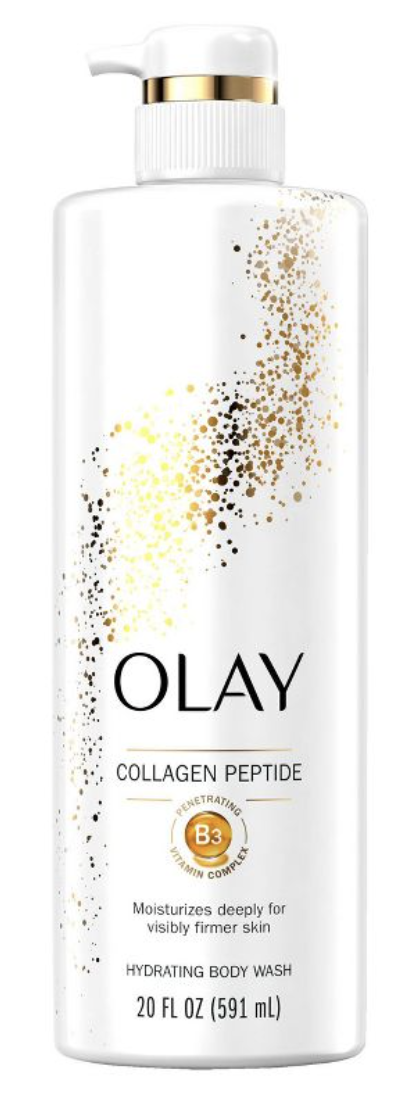 Olay Cleansing & Firming Body Wash with Vitamin B3 and Collagen - 17.9 Fl Oz