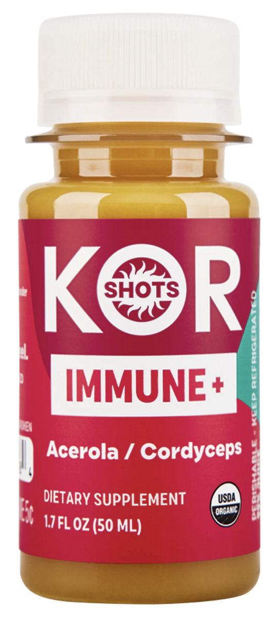KOR Shots Immune Plus Juice Shot, Acerola / Cordyceps - 1.7 Fl Oz