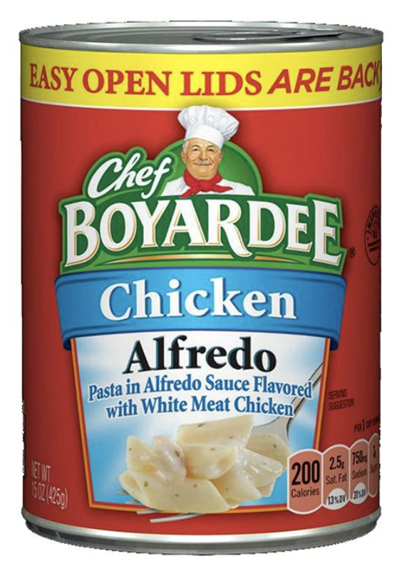Chef Boyardee Chicken Alfredo Pasta - 15 Oz