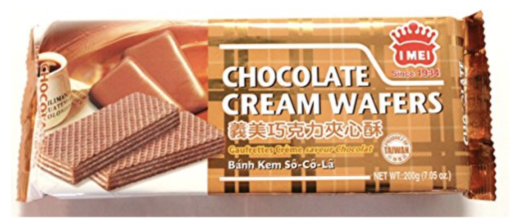 I Mei Chocolate Cream Wafers - 7.05 Oz