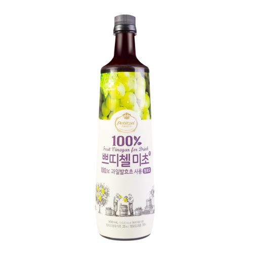 CJ Fruit Vinegar Drink White Grape Flavor - 30.4 Fl Oz