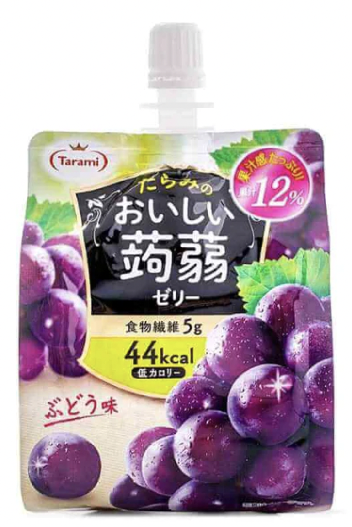 Tarami Grape Soft Jelly Drink - 5.2 Oz