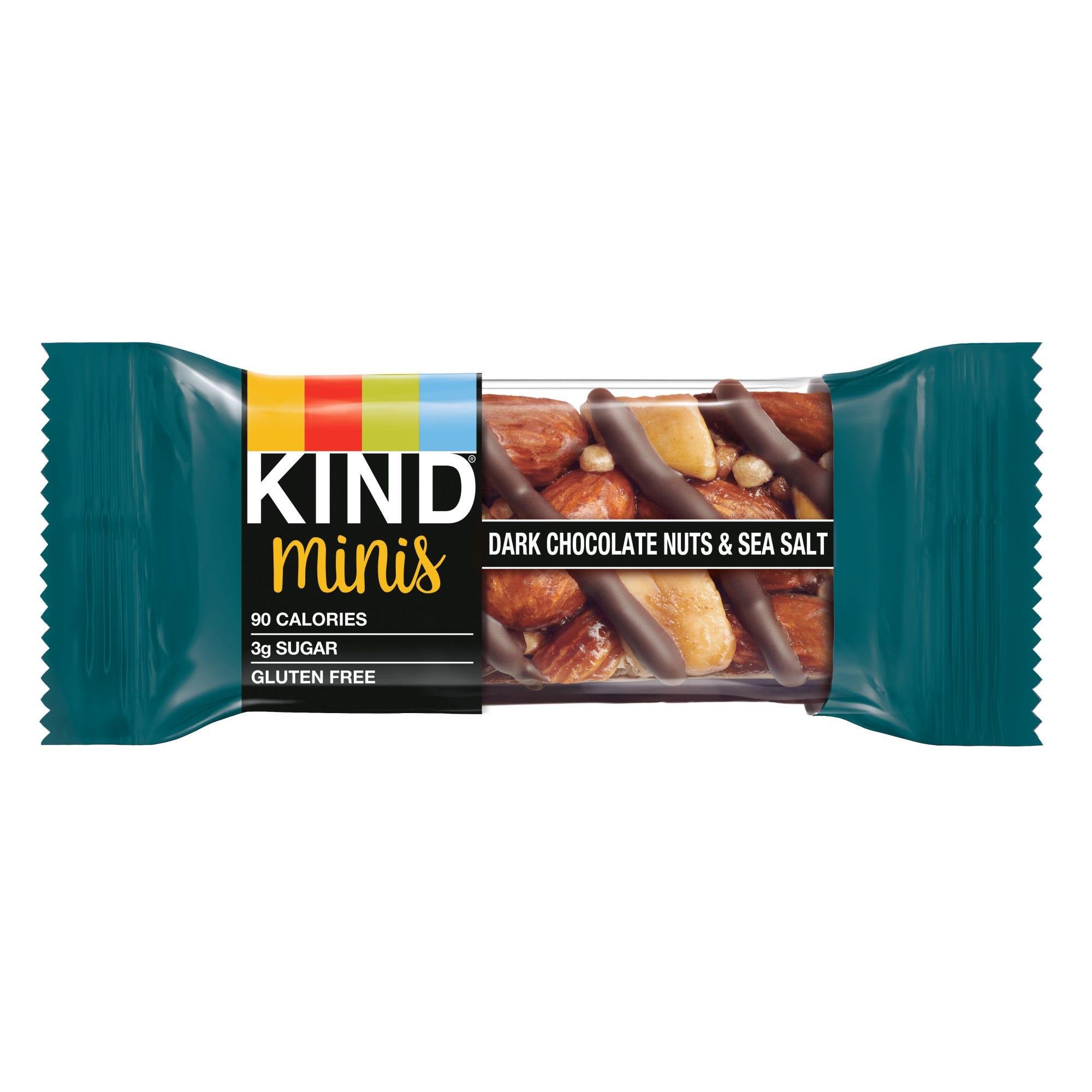 Kind Granola Bar Minis Dark Chocolate Nuts & Sea Salt - 1.4 oz