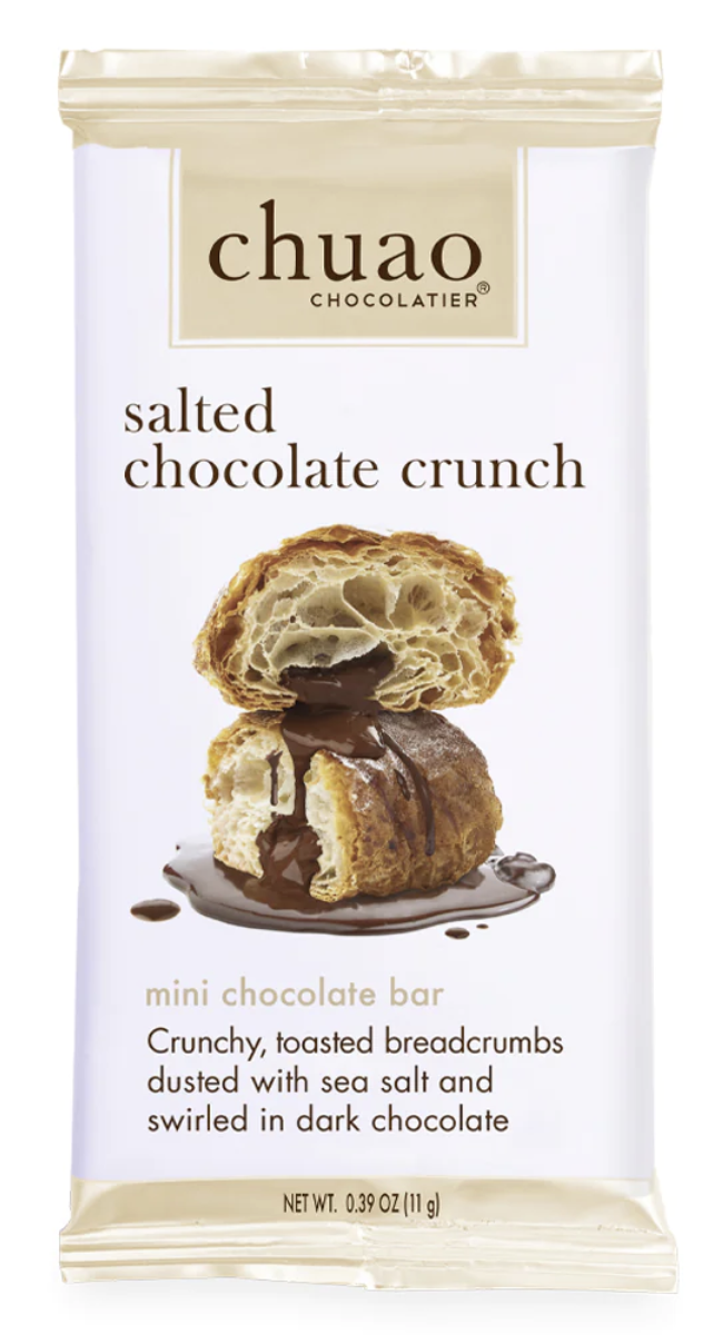 Chuao Mini Chocolate Bar Salted Chocolate Crunch - .39 oz