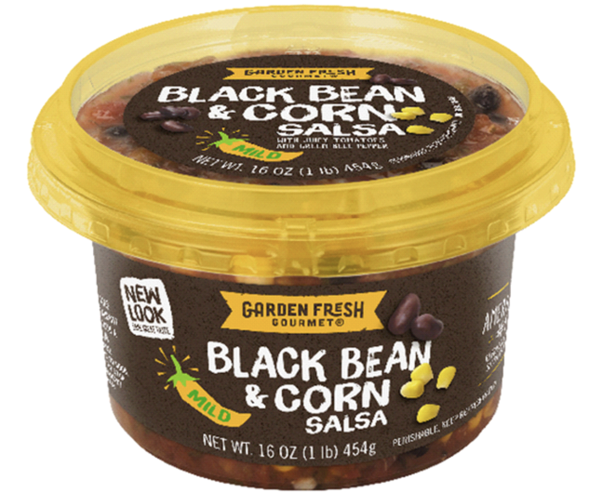 Garden Fresh Gourmet Black Bean & Corn Medium Salsa - 16 Oz